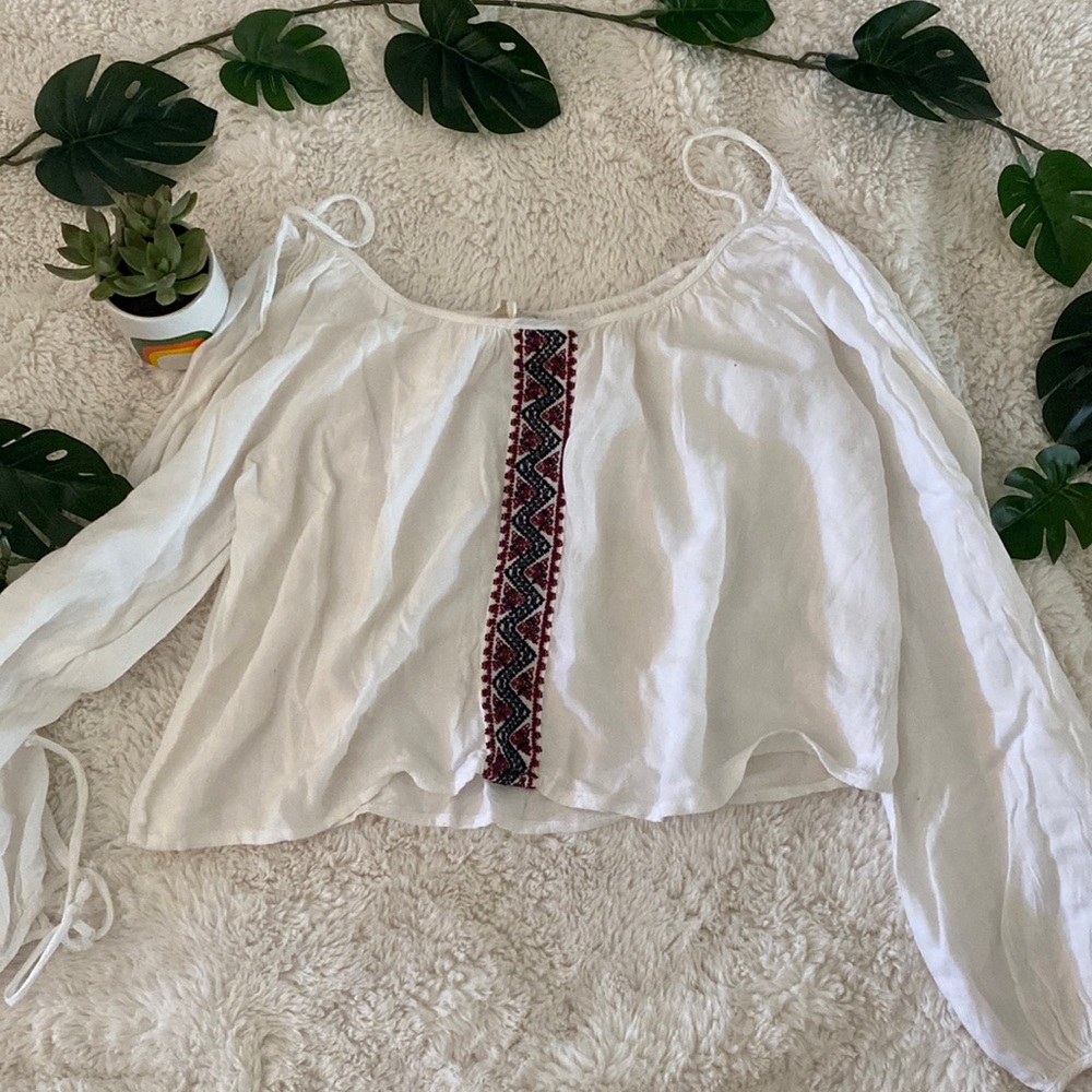 PacSun Blouse/Crop Top Medium